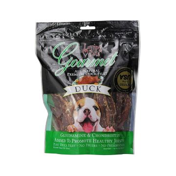 Loving Pets Gourmet Duck Filets Strips - 12 oz