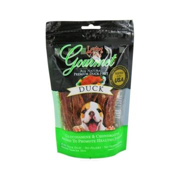Loving Pets Gourmet Duck Filets Strips - 3 oz