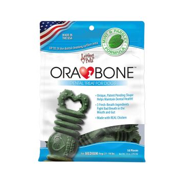 Loving Pets Orabone Dental Treat for Dogs - 14 oz