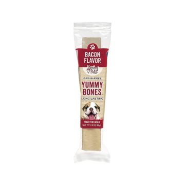 Loving Pets Yummy Bones Bacon Flavour Dog Treat