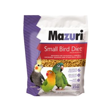 Mazuri Small Bird Maintenance Diet Bird Food - 1.13 kg