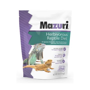 Mazuri Herbivorous Reptile Diet Food - 226 g