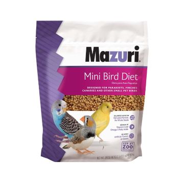 Mazuri Mini Bird Diet Food - 2 lb