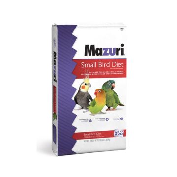 Mazuri Small BIRD DIET 25LB