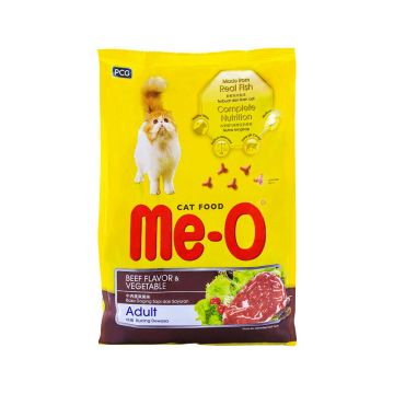 Me-O Beef and Vegetable Flavour Adult Dry Cat Food