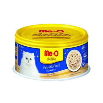Me-O Delite Tuna in Gravy Canned Cat Food - 80g