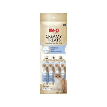 Me-O Gold Creamy Treats Tuna Healthy Skin and Coat Cat Treat - 4 x 15 g