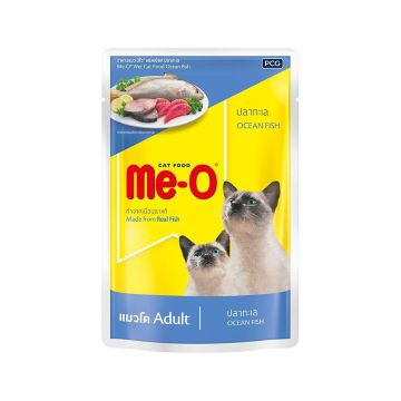 Me-O Ocean Fish Adult Cat Food Pouch - 80 g