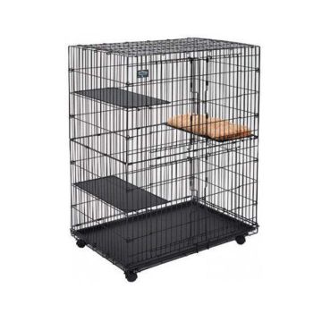 Midwest Cat Cage - 91L x 59W x 128H cm