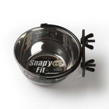 Midwest Snapy-Fit Stainless Steel Bowl - 10 oz