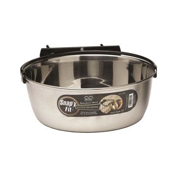 Midwest Snapy-Fit Stainless Steel Bowl - 2 Quart