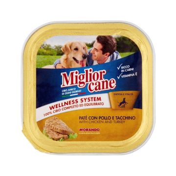 Miglior Cane Chicken and Turkey Wet Dog Food - 150g - Pack of 12