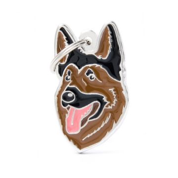 MyFamily German Shephard Dog ID Tag