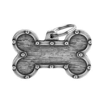 MyFamily Bone Bronx Futuristic Pet ID Tag - XLarge