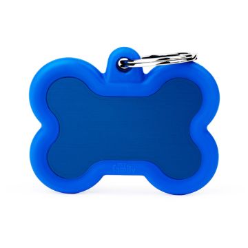 Myfamily Hushtag Collection Aluminum Bone with Rubber - Blue