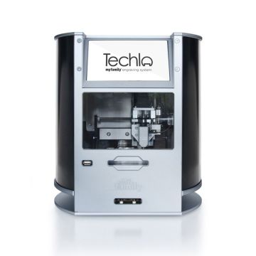 MyFamily Techla Engraving Machine - Black and Titanium