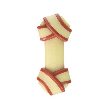 Nylabone Dura Chew Rawhide Alternative Knot Bone for Medium Dog
