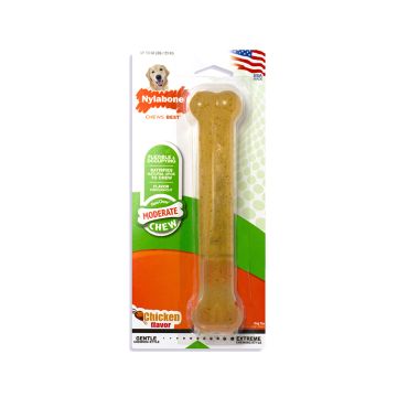 Nylabone Moderate Chew Chicken Chew Toy - Giant