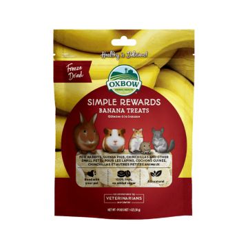 Oxbow Banana Treats - 28 g