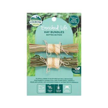 Oxbow Enriched Life Hay Bundles 