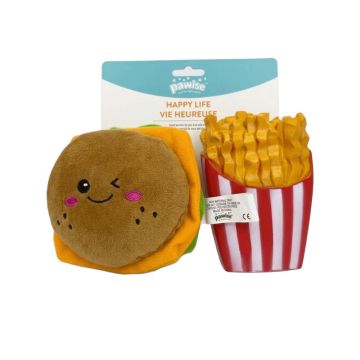 Pawise Fun Plus Fast Food Set Dog Toy
