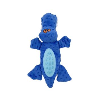 Pawise Happy Time Crocodile Plush Dog Toy