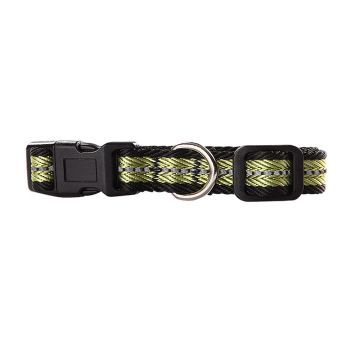 Pawise Reflective Soft Dog Collar - Green