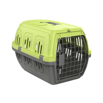 Pawise Travel Kennel Green - 48L x 33W x 28H cm
