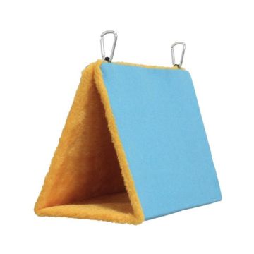 Prevue Blue Snuggle Bird Hut - 10"