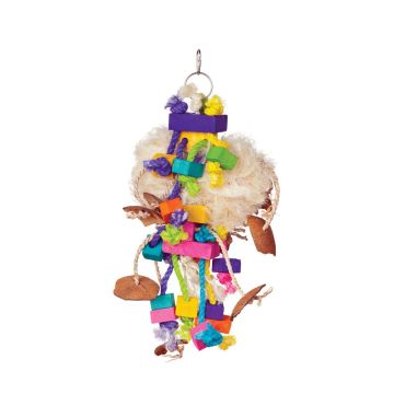 Prevue Bodacious Bites Bird Toy - Tough Puff