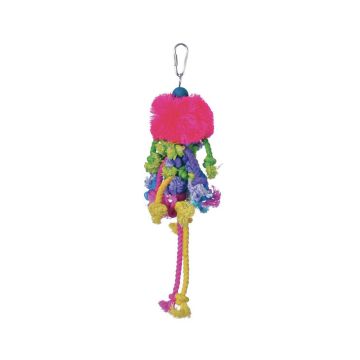 Prevue Calypso Creations Braided Bunch Bird Toy