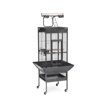 Prevue Select Bird Cage - Black 18"L x 18"W x 57"H
