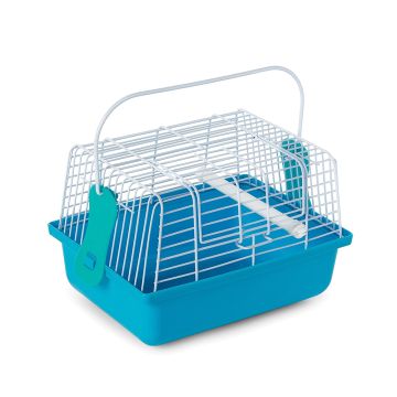 Prevue Small Carry Cage - Blue - 9"L x 5.5"W x 6"H