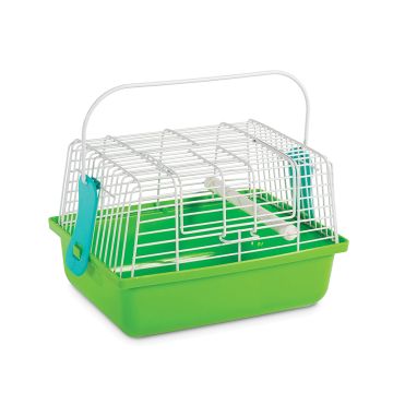 Prevue Small Carry Cage - Green - 9"L x 5.5"W x 6"H