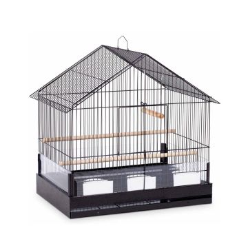 Prevue The Lincoln Bird Cage - Black 22"L x 15"W x 23"H