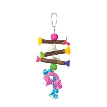 Prevue Tropical Teasers Shells & Sticks Bird Toy