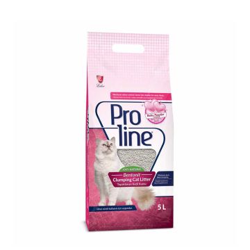 Proline Bentonite Clumping Baby Powder Scented Cat Litter