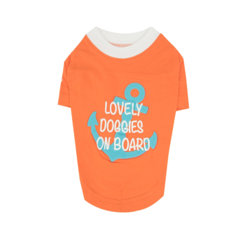 Puppia Lovely Doggie Para - Large - Orange