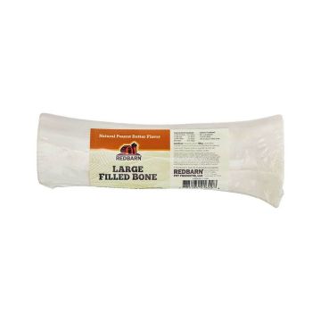 Redbarn Filled Bone Natural Peanut Butter Flavor Dog Treats - Large