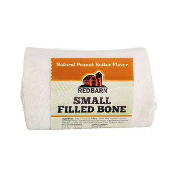Redbarn Filled Bone Natural Peanut Butter Flavor Dog Treats - Small