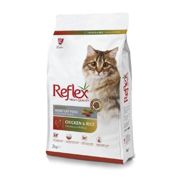 Reflex High Quality Gourmet Chicken and Rice Dry Cat Food - 2 Kg