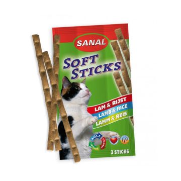 Sanal Cat Softsticks Lamb & Rice - 15g