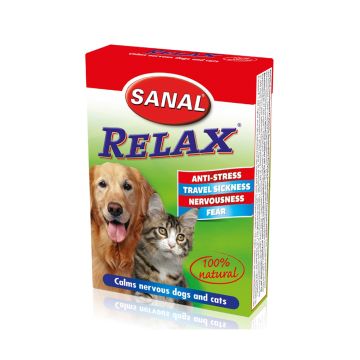 Sanal Relax Anti-Stress Dogs & Cats - 15 tablets
