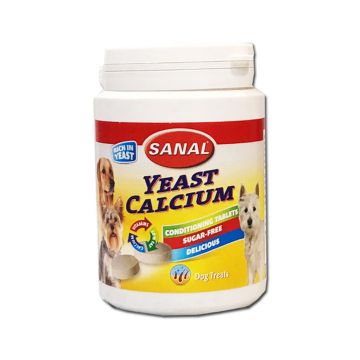 Sanal Yeast-Calcium Jar Dog Treats - 150g