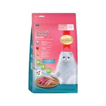 SmartHeart Chicken and Tuna Dry Cat Food - 1.2 Kg
