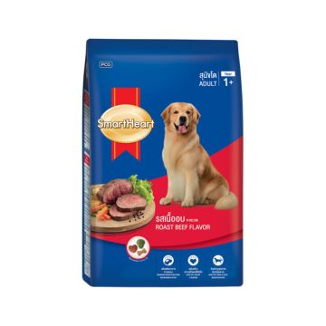 SmartHeart Roast Beef Flavor Adult Dry Dog Food - 3 Kg