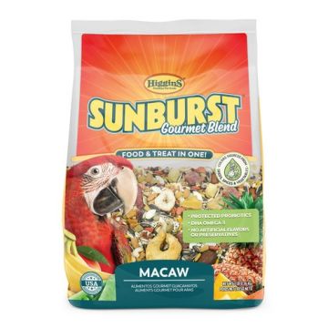 Higgins Sunburst Macaw, 25 lb