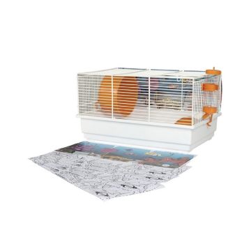 Voltrega 113BN Hamster Cage - 25.5L x 39W x 22H cm
