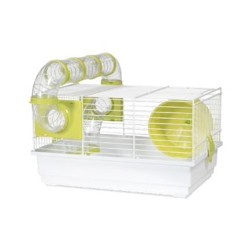 Voltrega 915B Hamster Cage - White 25.5L x 39W x 27H cm
