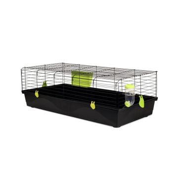 Voltrega Rabbit Cage 527 - Black - 120L x 59W x 40H cm 